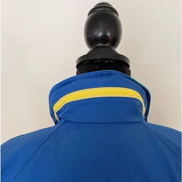 London Towne | Vintage Ski Jacket | Size Medium | Blue and Yellow - Picture 5 of 8